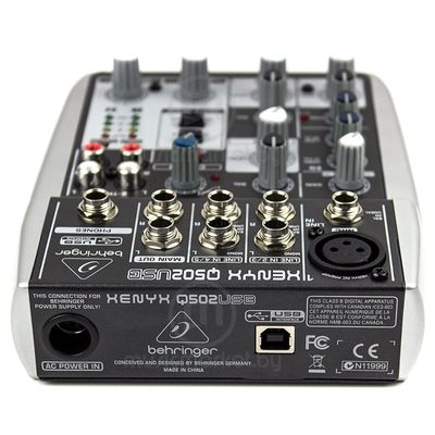 Микшерный пульт Behringer Q502USB, изображение 2