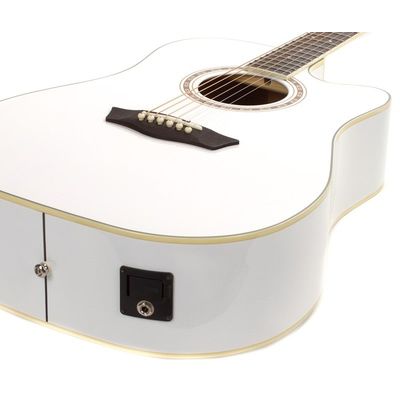 Электроакустическая гитара Washburn WD10SCEWH, изображение 3