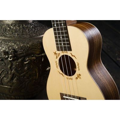 Укулеле Flight DUC 325 CEQ SP/ZEB, изображение 6