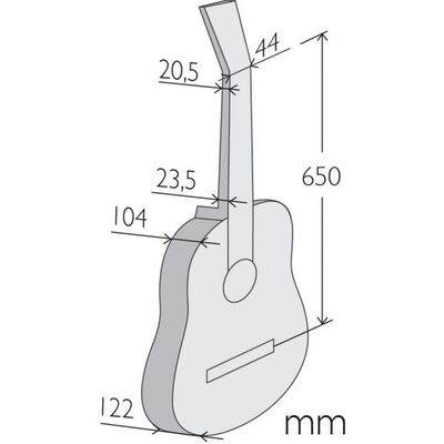 Гитара акустическая Alhambra W-1 B, изображение 4
