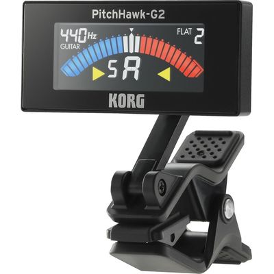 Тюнер-прищепка Korg AW-3G2-BK PitchHawk, изображение 2