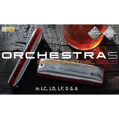 Губная гармошка Seydel Orchestra S Session Steel LC, изображение 5