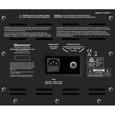Комбоусилитель Blackstar HT Metal 1, изображение 3