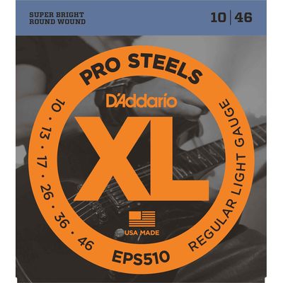 Струны для электрогитары D'Addario EPS510 10-46