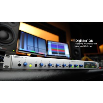 Предусилитель микрофонный PreSonus DigiMax D8, изображение 5