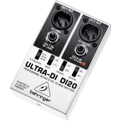 Директ-бокс Behringer DI20, изображение 2