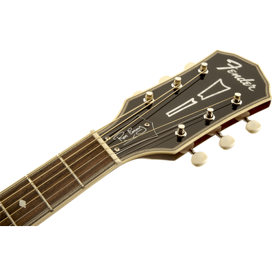 Гитара акустическая Fender Ron Emory "Loyalty" Parlor Vintage Sunburst, изображение 3