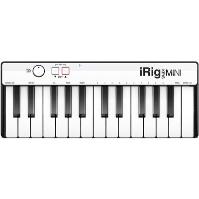 MIDI клавиатура IK Multimedia iRig Keys Mini MIDI
