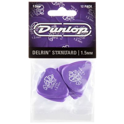 Набор медиаторов Dunlop 41P1.50 Delrin 500 1.5, Количество медиаторов: Набор