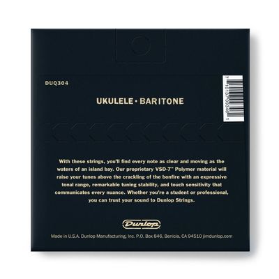 Струны для укулеле Dunlop DUQ304 Baritone-4 Set, изображение 2