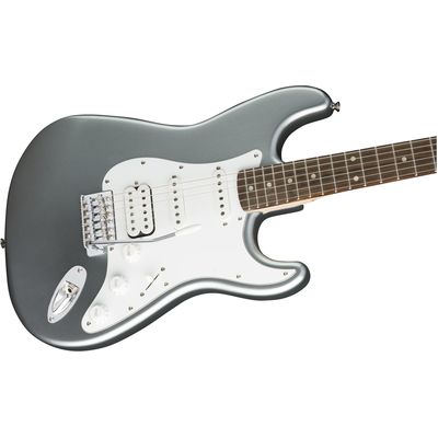 Электрогитара Fender Squier Affinity Stratocaster With Tremolo HSS LRL Slick Silver, изображение 4