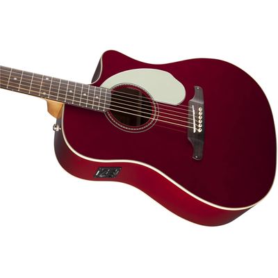 Гитара электроакустическая Fender Sonoran SCE Candy Apple Red, изображение 4