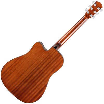 Гитара электроакустическая Fender CD-60SCE All Mahagony, изображение 2
