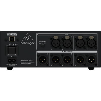 Контроллер для системы студийного мониторинга Behringer MONITOR2USB, изображение 2