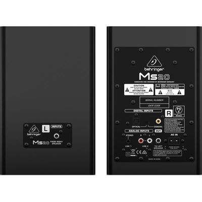 Студийные мониторы Behringer MS20, изображение 2