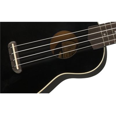 Укулеле Fender Venice Soprano Ukulele Black, изображение 3