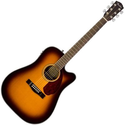 Гитара электроакустическая Fender CD-140SCE Sunburst