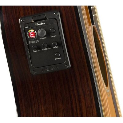 Гитара электроакустическая Fender CD-140SCE Sunburst, изображение 4