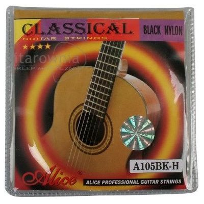 Струны для классической гитары Alice A105BK-H