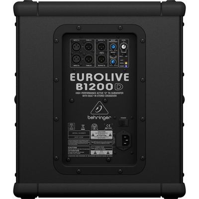 Сабвуфер Behringer B1200D-Pro, изображение 2