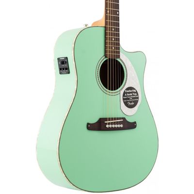 Гитара электроакустическая Fender Sonoran SCE Surf Green v2, изображение 3