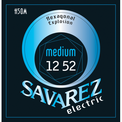 Струны для электрогитары Savarez H50M Hexagonal Explosion 12-52