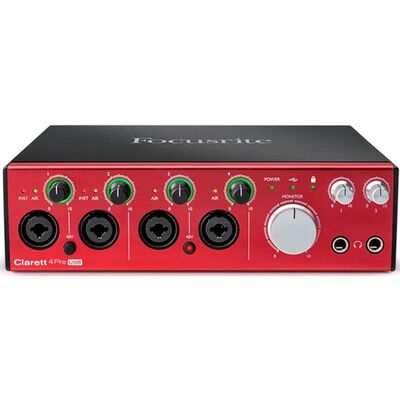 Аудиоинтерфейс Focusrite Clarett 4Pre USB, изображение 3