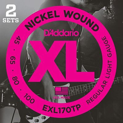 Струны для бас-гитары D’Addario EXL170TP