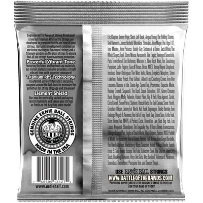 Струны для электрогитары Ernie Ball 3127 11-54, изображение 2