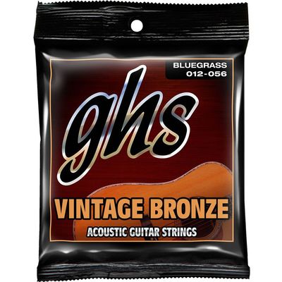 Струны для акустической гитары GHS VN-B 12-56