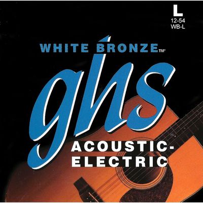 Струны для акустической гитары GHS WB-L 12-54