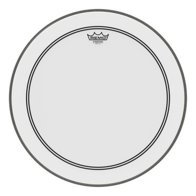 Пластик Remo Powerstroke P3 Smooth White Bass Drumhead 24" P3-1224-00