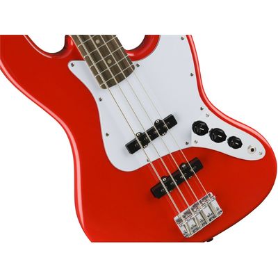 Бас-гитара Fender Squier Affinity Jazz Bass LRL Race Red, изображение 3