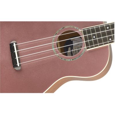 Укулеле Fender Zuma Classic Concert Ukulele Burgundy Mist WN, изображение 3