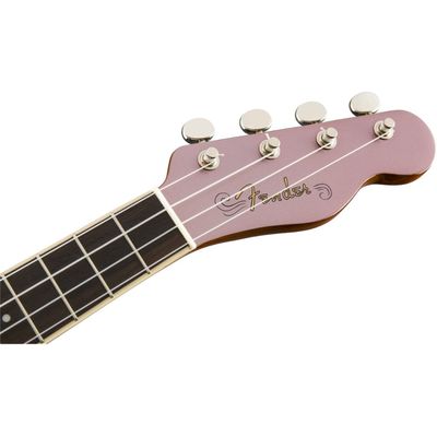 Укулеле Fender Zuma Classic Concert Ukulele Burgundy Mist WN, изображение 4