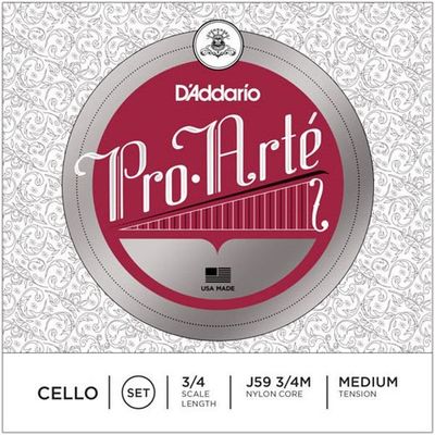 Струны для виолончели D’Addario J59 3/4M