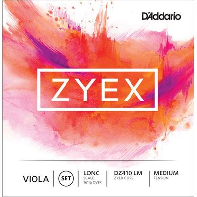 Струны для альта D’Addario DZ410 LM Zyex