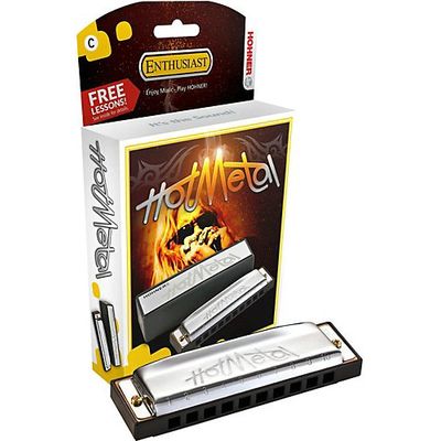 Губная гармошка Hohner Hot Metal C, изображение 3