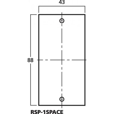 Панель Stage Line RSP-1SPACE, изображение 2