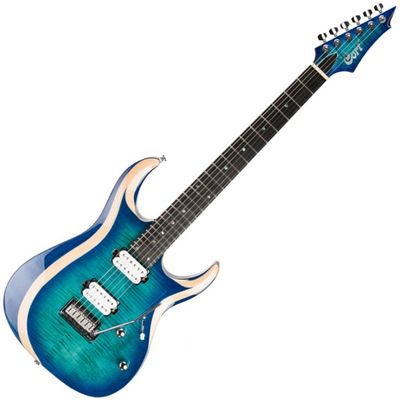 Электрогитара Cort X700 Duality Light Blue Burst, Отделка: Глянцевая, Цвет: Синий