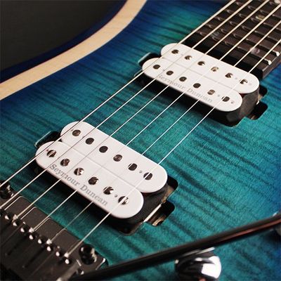 Электрогитара Cort X700 Duality Light Blue Burst, Отделка: Глянцевая, Цвет: Синий, изображение 3