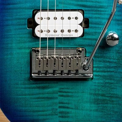 Электрогитара Cort X700 Duality Light Blue Burst, Отделка: Глянцевая, Цвет: Синий, изображение 4