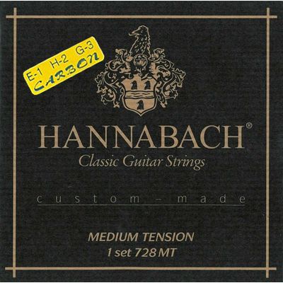 Струны для классической гитары Hannabach 728MTC