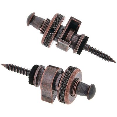 Держатель ремня Schaller 14010801 Security Lock VintageCopper, изображение 2