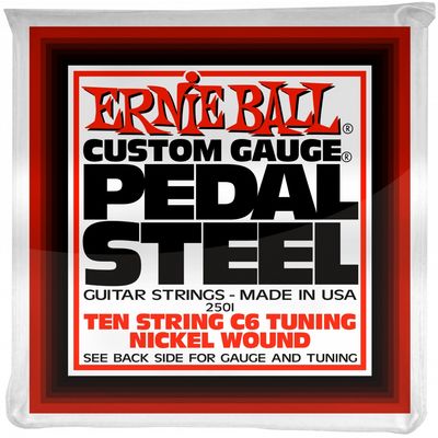 Струны для электрогитары Ernie Ball 2501 Nickel Wound C6