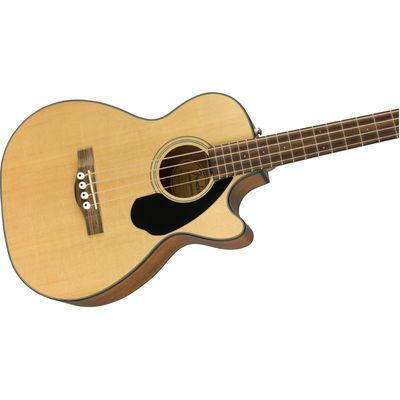 Электроакустическая бас-гитара Fender CB-60SCE Natural, изображение 4