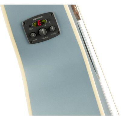 Гитара электроакустическая Fender Newporter Player WN Ice Blue Satin, изображение 7