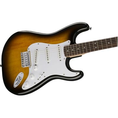 Электрогитара Fender Squier Bullet Stratocaster HT LRL Brown Sunburst, изображение 4
