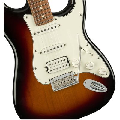 Электрогитара Fender Player Stratocaster HSS PF 3-Color Sunburst, изображение 3