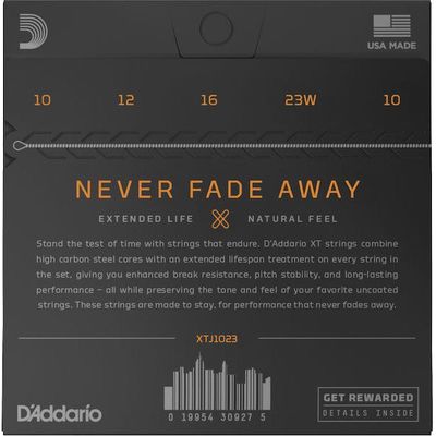 Струны для банджо D'Addario XTJ1023 10-23, изображение 2